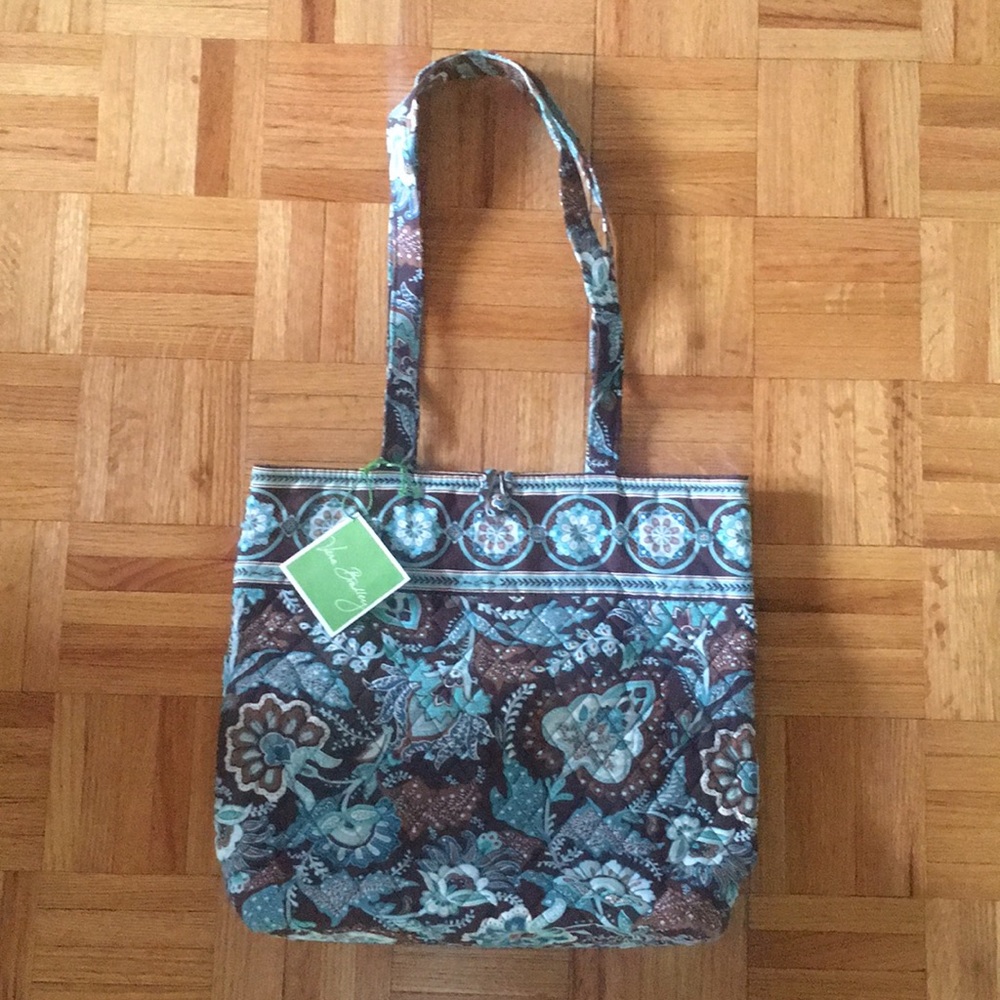 Vera Bradley Java Blue tote bag NWT